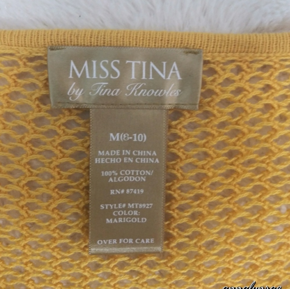 Yellow Cozy-Chic Cardigan Wrap - Picture 3 of 7